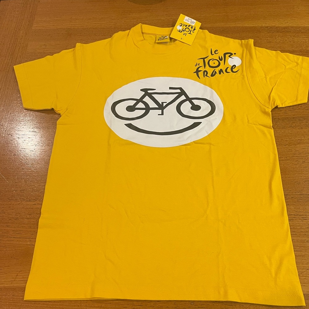Le Tour de France smiley face t-shirt